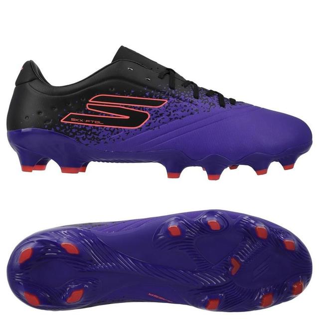 Skechers Razor 1.5 Academy Fg Ignite - Purple - Grass (Fg), size 37½ on Productcaster.