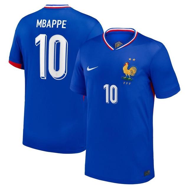 France Home Shirt 2024/25 Mbappe 10 - Nike, size XX-Large on Productcaster.