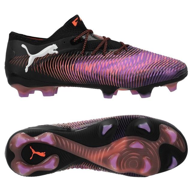 PUMA Future 8 Ultimate Low Fg Unlimited - PUMA Black/PUMA White/glowing Red - Grass (Fg), size 48½ on Productcaster.