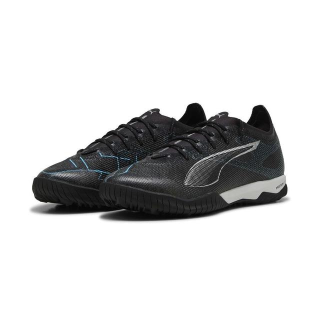 PUMA Ultra 5 Pro Cage Tt Eclipse - PUMA Black/PUMA Silver/bright Aqua - Turf (Tf), size 40½ on Productcaster.