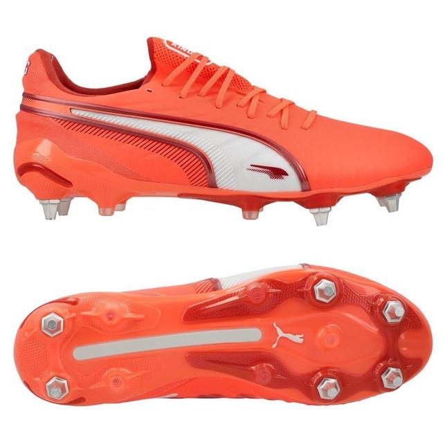 PUMA King Ultimate Sg Unlimited - Glowing Red/PUMA White/red Fire - Soft Ground (Sg), size 44½ on Productcaster.