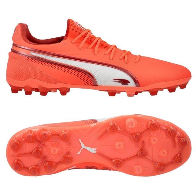 PUMA King Ultimate Mg Unlimited - Glowing Red/PUMA White/red Fire, size 39 on Productcaster.