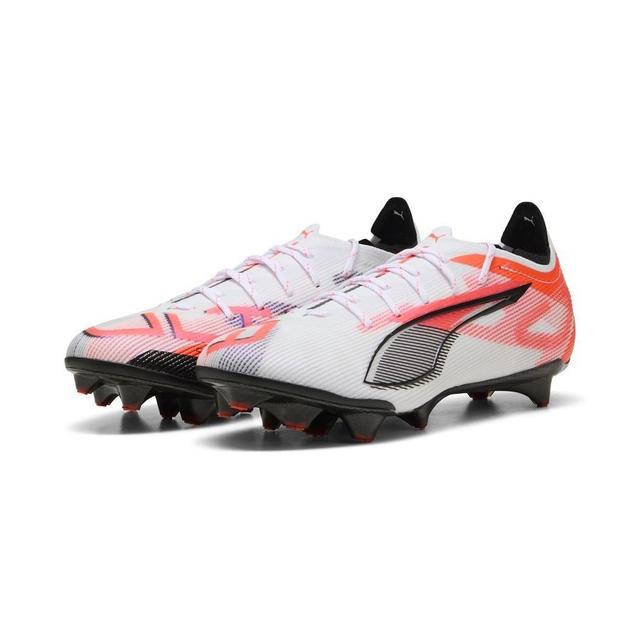 PUMA Ultra 5 Carbon Fg Unlimited - PUMA White/PUMA Black/glowing Red Women - Grass (Fg), size 36 on Productcaster.