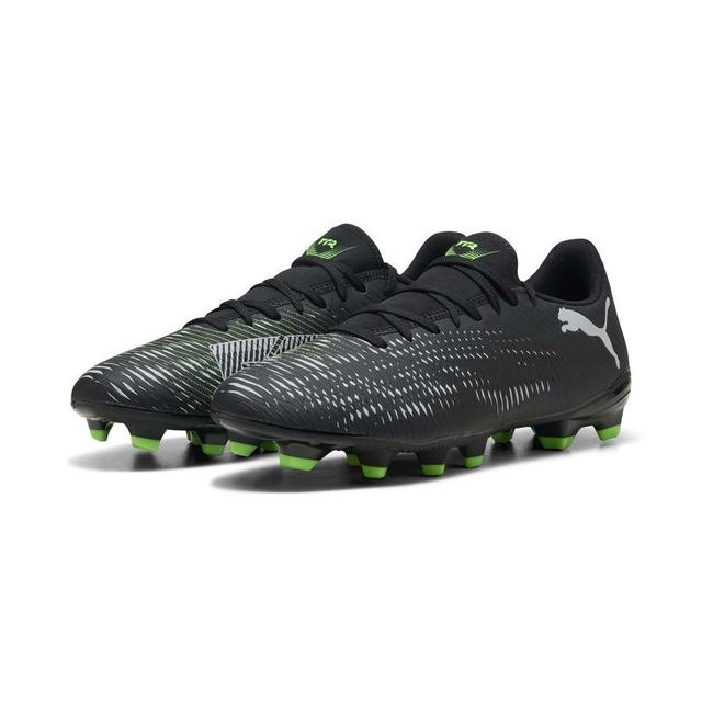 PUMA Future 8 Play Fg/ag Eclipse - PUMA Black/cool Light Gray/fluo Green, size 38 on Productcaster.