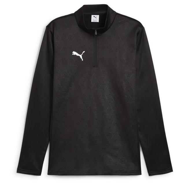 PUMA Training Shirt Teamadditions Warm - PUMA Black/PUMA Silver, size 3XL on Productcaster.