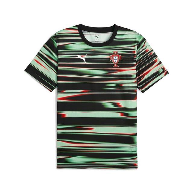 Portugal Training T-shirt Pre Match - PUMA Black/PUMA White, size Large on Productcaster.