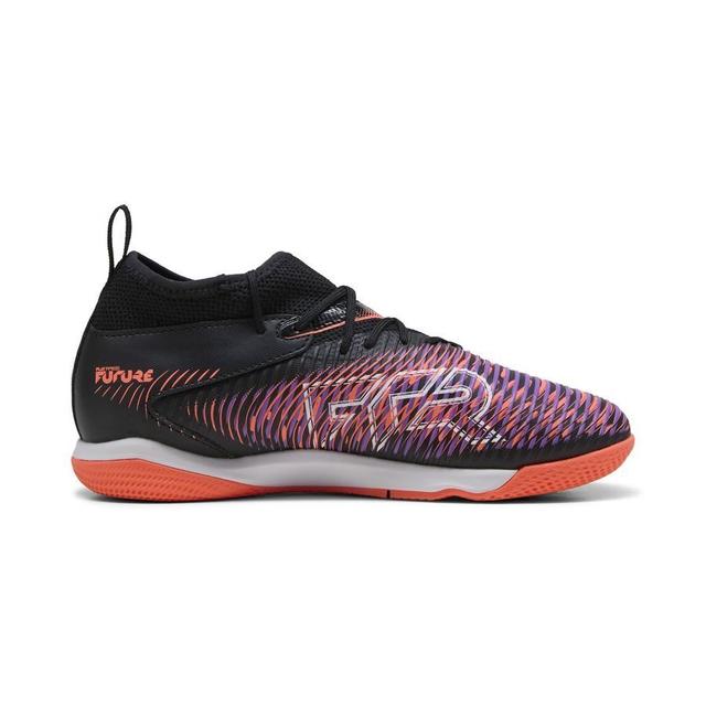 PUMA Future 8 Match + Mid IT Unlimited - PUMA Black/PUMA White/Glowing Red Kids - Indoor (IC), size 35 on Productcaster.