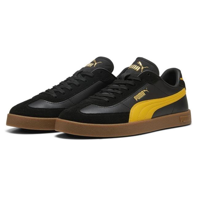 PUMA Club Ii Era PUMA Black-yellow Sizzle-gum, størrelse 37 on Productcaster.