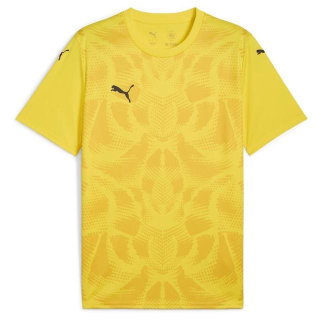 PUMA Playershirt Teamultimate - Faster Yellow/PUMA Black, size X-Large on Productcaster.