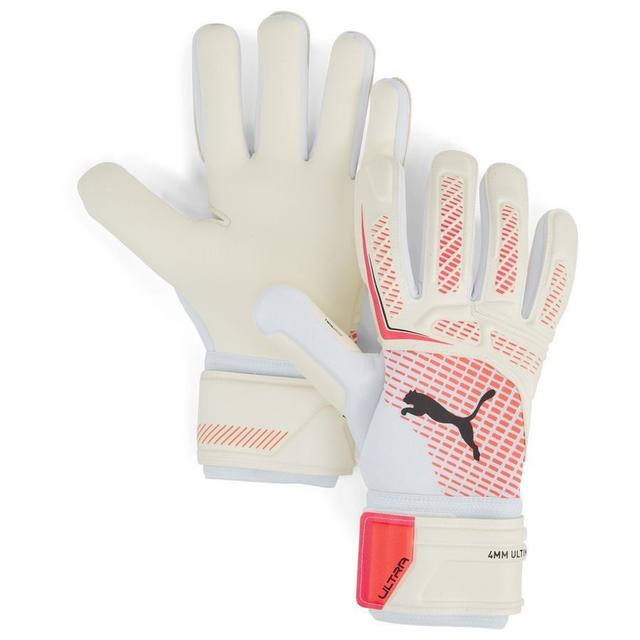 PUMA Goalkeeper Gloves Ultra Pro Nc Unlimited - PUMA White/glowing Red/PUMA Black, size 10 on Productcaster.