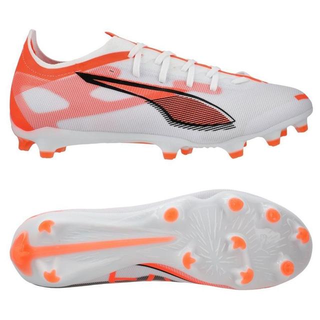 PUMA Ultra 5 Match Fg/ag Unlimited - PUMA White/PUMA Black/glowing Red, size 42 on Productcaster.