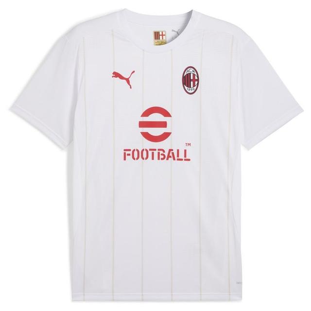 Milan Training T-shirt Pre Match - PUMA White, size Medium on Productcaster.