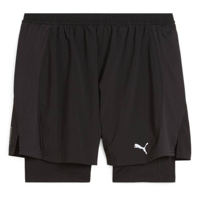 PUMA Running Shorts Run Velocity 2in1 - PUMA Black, size Large on Productcaster.