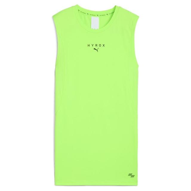 M PUMA x Hyrox Cloudspun Tank Green Glare, size Small on Productcaster.