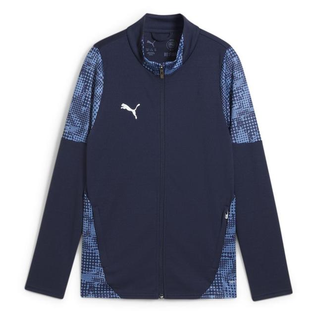 PUMA Training Jacket Teamcup - PUMA Navy/PUMA Silver/blue Kids, size XS/128 cm on Productcaster.