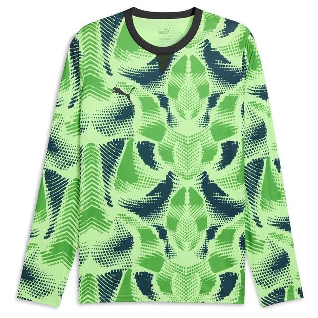 PUMA Goalkeeper Shirt Teamtarget - Fizzy Lime/PUMA Black L/s, size X-Small on Productcaster.