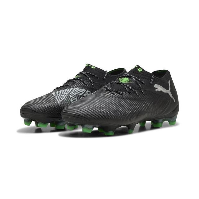 PUMA Future 8 Ultimate Low FG Eclipse - Sort/Grå/Grøn - Græs (FG), størrelse 42 on Productcaster.