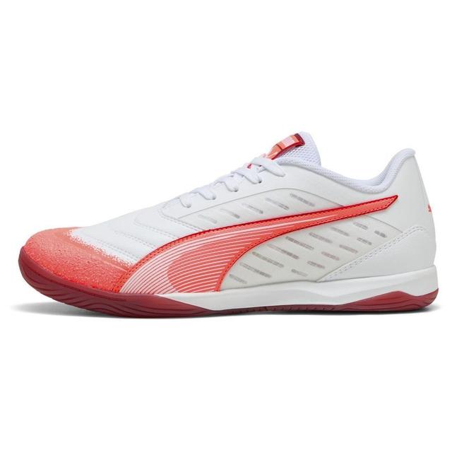 Ibero Iv PUMA White-glowing Red-dark Crimson-PUMA Black - Indoor (Ic), size 39 on Productcaster.