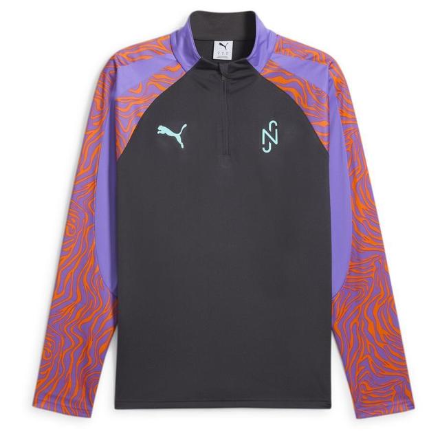 PUMA Training Shirt 1/4 Zip Neymar Jr. Creativity - PUMA Black/purple Limited Edition, size Small on Productcaster.