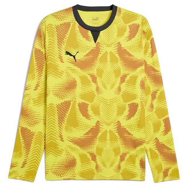 PUMA Goalkeeper Shirt Teamtarget - Fluro Yellow/PUMA Black L/s, size Medium on Productcaster.