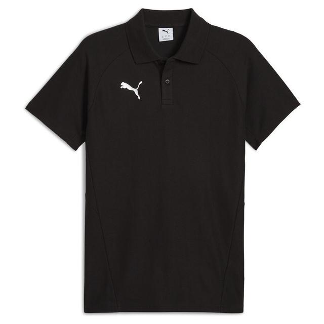 PUMA Polo Teamevostripe - PUMA Black/PUMA Silver/PUMA White, size Medium on Productcaster.