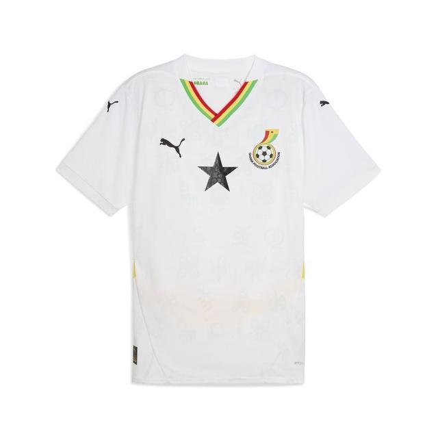 Ghana Home Shirt Africa Cup Of Nations 2025 - PUMA, size Medium on Productcaster.