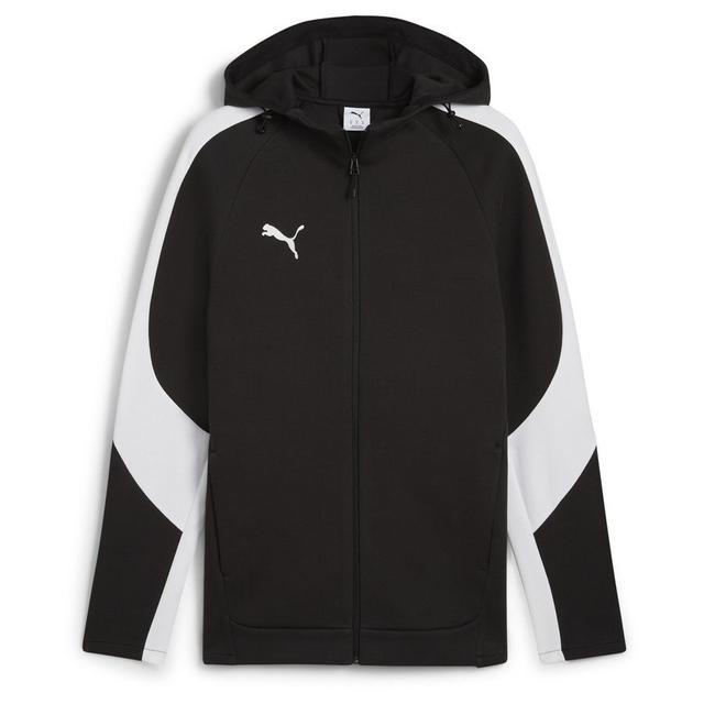 PUMA Hoodie Teamevostripe - PUMA Black/PUMA Silver/PUMA White, size XX-Large on Productcaster.