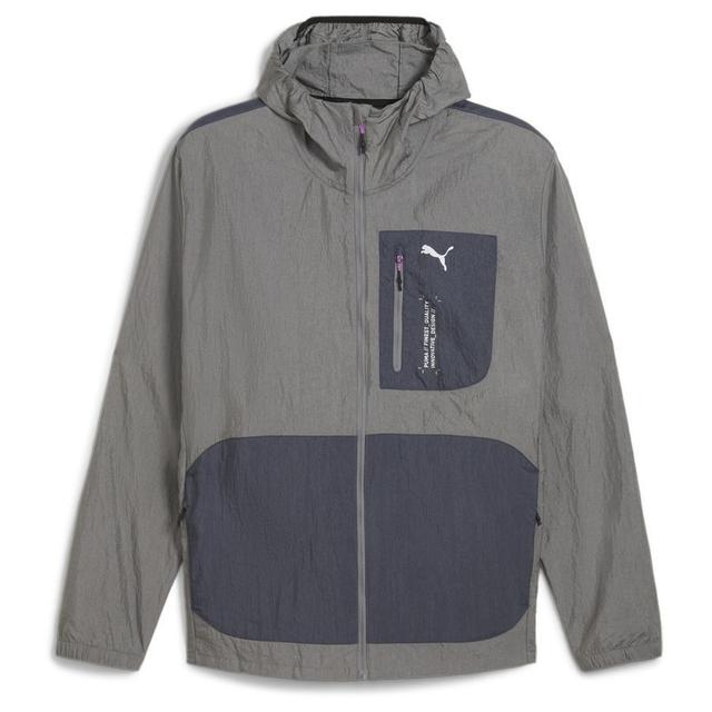 M Seasons Windcell Jacket Cast Iron - PUMA, size Small on Productcaster.