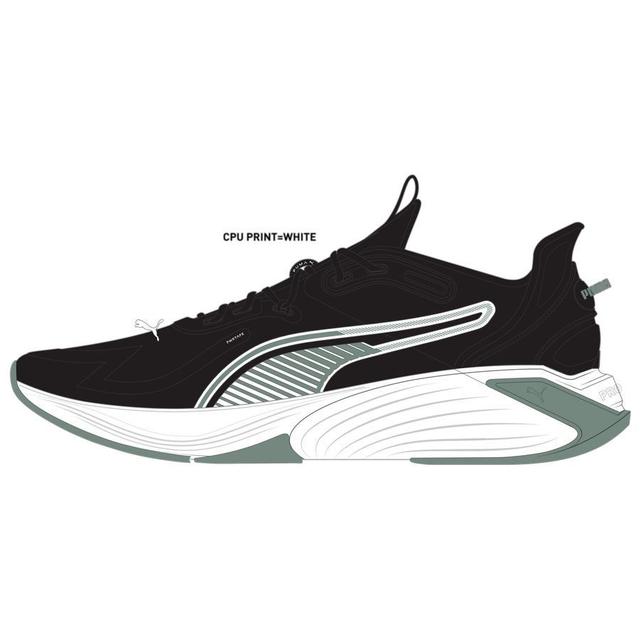 Pwr Hybrid Tr PUMA Black-green Moon-PUMA White, størrelse 37½ on Productcaster.