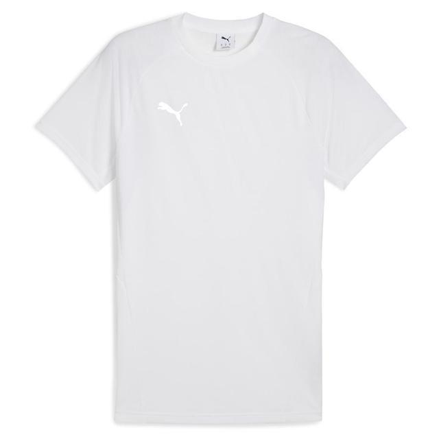 PUMA T-shirt Teamevostripe - PUMA White/PUMA Silver/feather Grey, size X-Small on Productcaster.