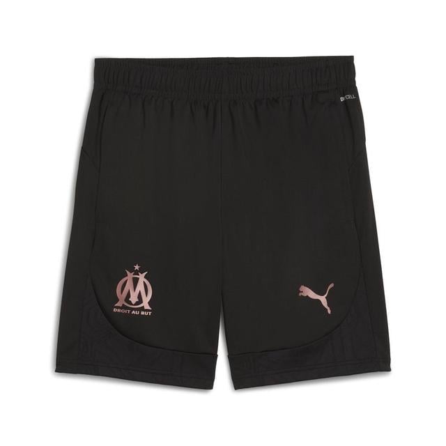 Marseille Training Shorts - PUMA Black/copper, size Large on Productcaster.