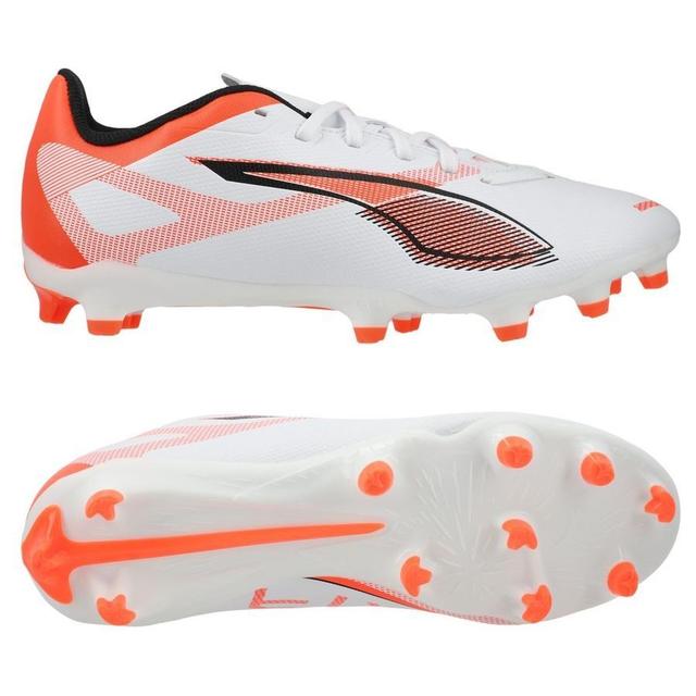 PUMA Ultra 5 Play Fg/ag Unlimited - PUMA White/PUMA Black/glowing Red Women, size 37 on Productcaster.