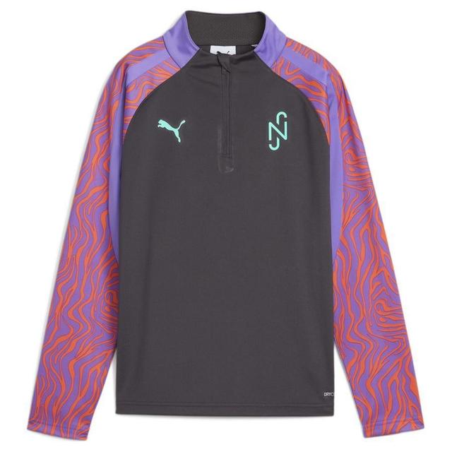 PUMA Training Shirt 1/4 Zip Neymar Jr. Creativity - PUMA Black/purple Kids Limited Edition, size XS/128 cm on Productcaster.