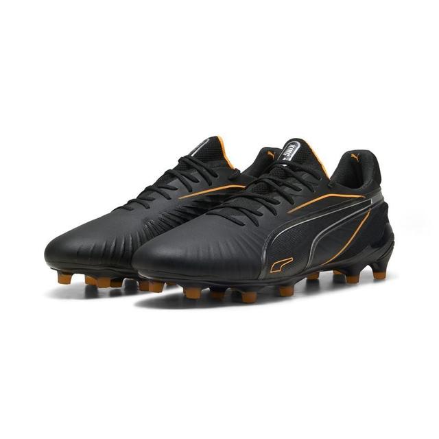 PUMA King Ultimate Fg/ag Eclipse - PUMA Black/heat Fire/PUMA Silver, size 48½ on Productcaster.