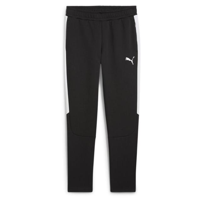 PUMA Training Trousers Teamevostripe - PUMA Black/PUMA Silver/PUMA White, size Large on Productcaster.