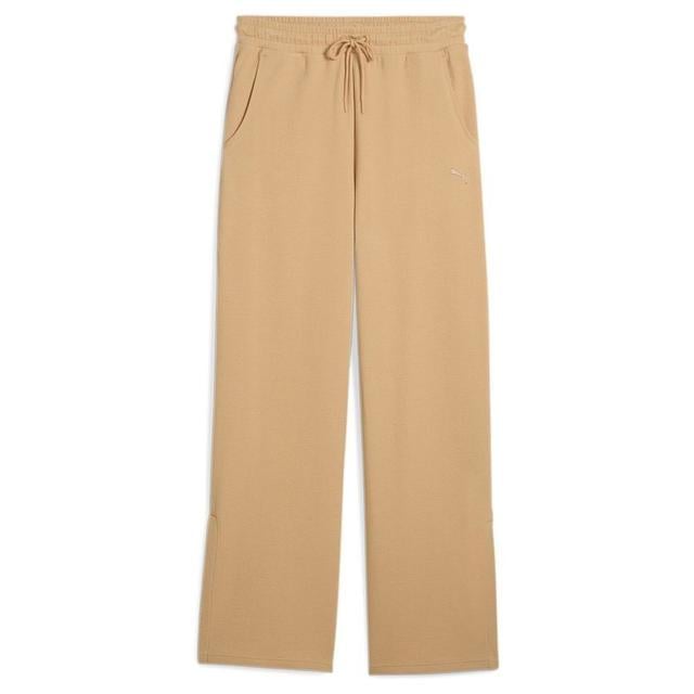 Her Comfort High-waist Straight Pants Warm Beige - PUMA, Größe Small on Productcaster.