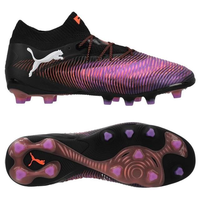 PUMA Future 8 Ultimate Ag Unlimited - PUMA Black/PUMA White/glowing Red - Artificial Grass (Ag), size 42½ on Productcaster.