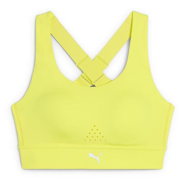 Pwrbreathe Run Bra Lemon Sherbert - PUMA, storlek Large on Productcaster.