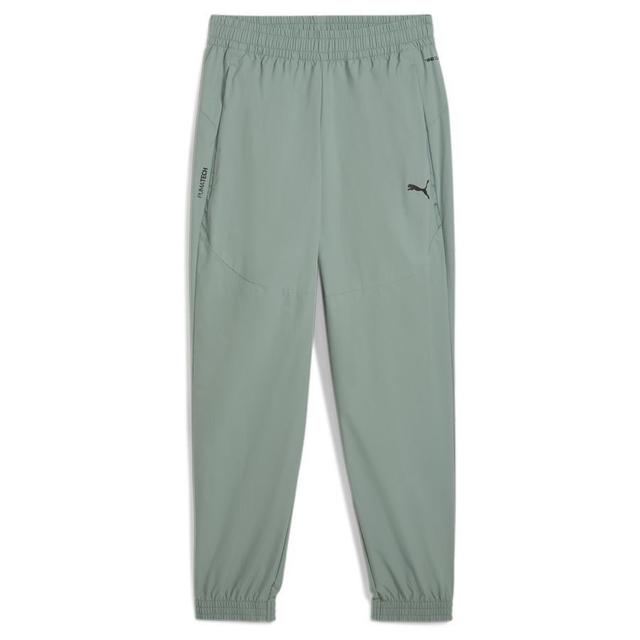 PUMA Track Pants PUMAtech Woven - Green Moon, size Small on Productcaster.