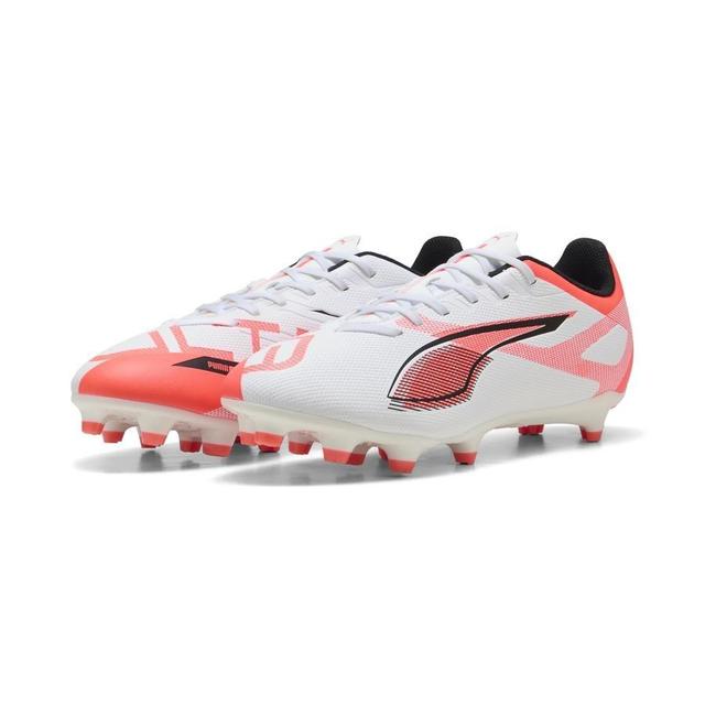 PUMA Ultra 5 Play Fg/ag Unlimited - PUMA White/PUMA Black/glowing Red, size 40 on Productcaster.