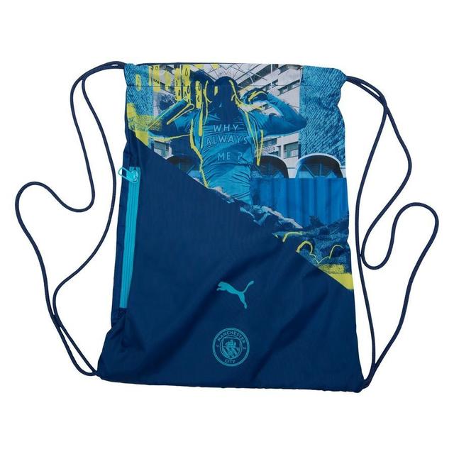 Manchester City Gym Sack Ftblnrgy - Blazing Blue/bright Aqua - PUMA, size One Size on Productcaster.