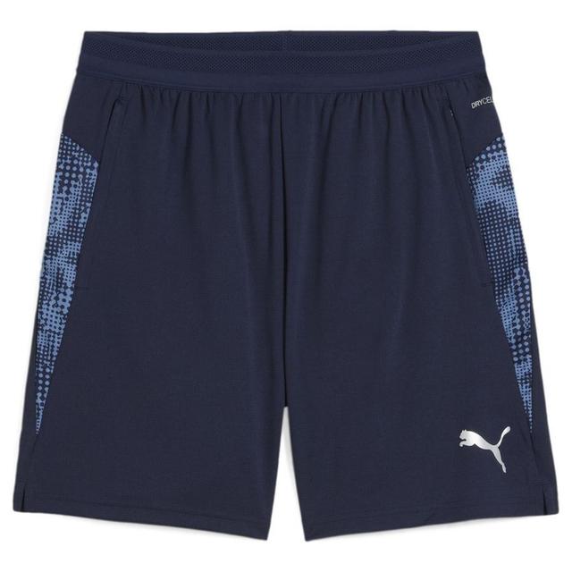 PUMA Training Shorts Teamcup - PUMA Navy/PUMA Silver/blue, size Large on Productcaster.