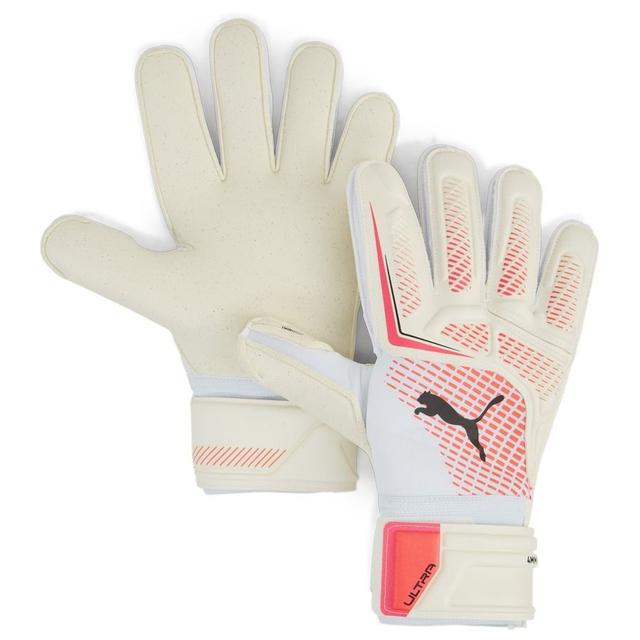 PUMA Goalkeeper Gloves Ultra Pro Protect Rc Unlimited - PUMA White/glowing Red/PUMA Black, size 9 on Productcaster.