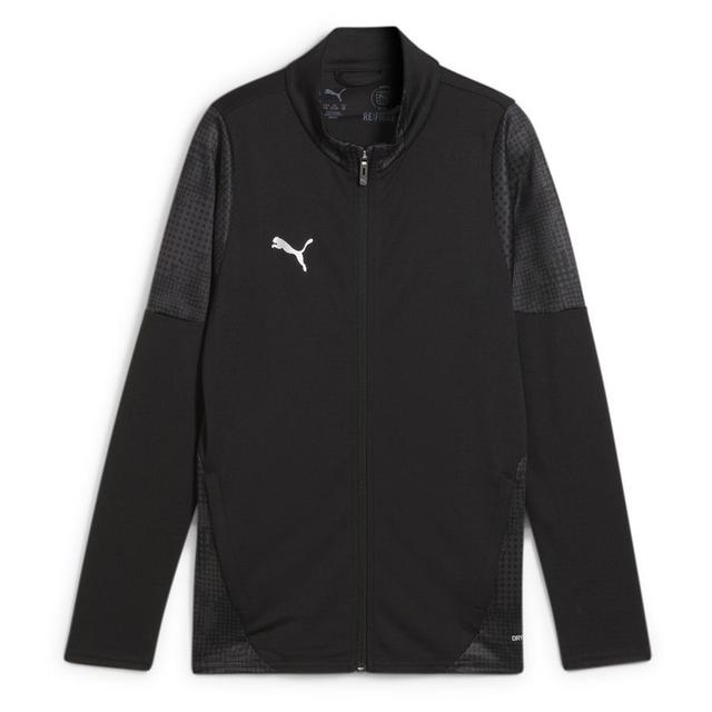 PUMA Training Jacket Teamcup - PUMA Black/PUMA Silver/dark Grey Kids, size S/140 cm on Productcaster.