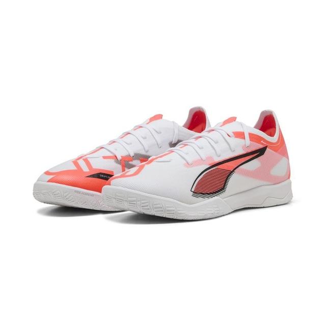 PUMA Ultra 5 Match It Unlimited - PUMA White/PUMA Black/glowing Red - Indoor (Ic), size 46½ on Productcaster.