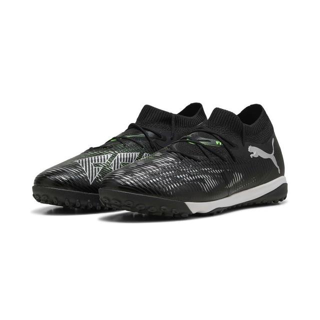 PUMA Future 8 Match Tt Eclipse - PUMA Black/cool Light Gray/fluo Green - Turf (Tf), size 42½ on Productcaster.