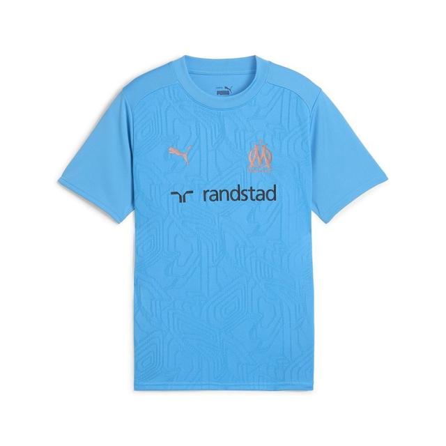 Marseille Training T-shirt - Bleu Azur/copper Kids - PUMA, size XL/176 cm on Productcaster.