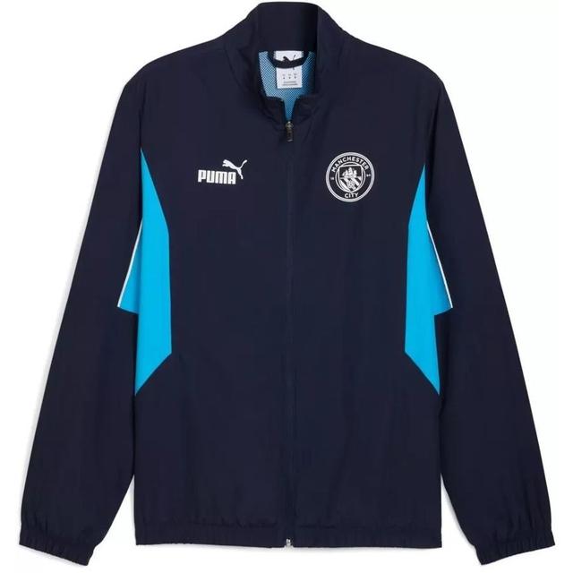 Manchester City Training Jacket Ftblarchive - PUMA Navy/team Light Blue, size X-Small on Productcaster.