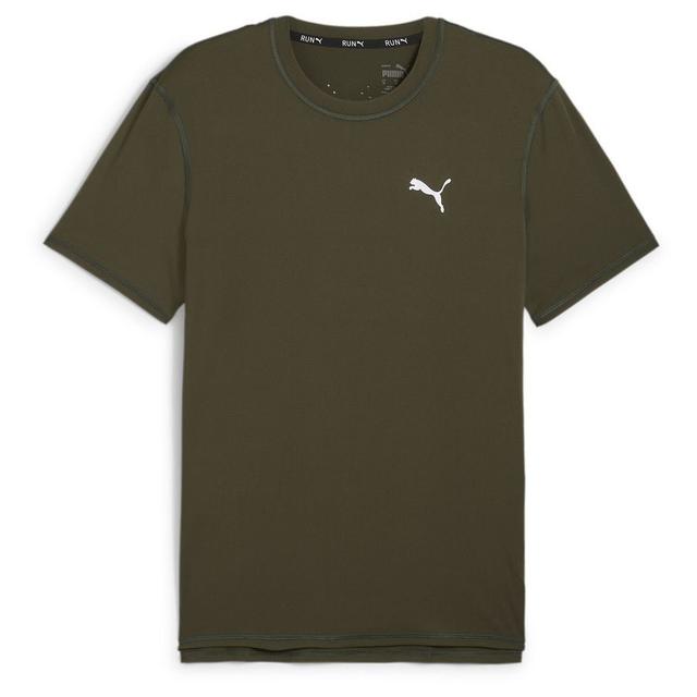 PUMA RUN CLOUDSPUN SHORT SLEEVE MEN'S RUNNING TEE, koko Small on Productcaster.