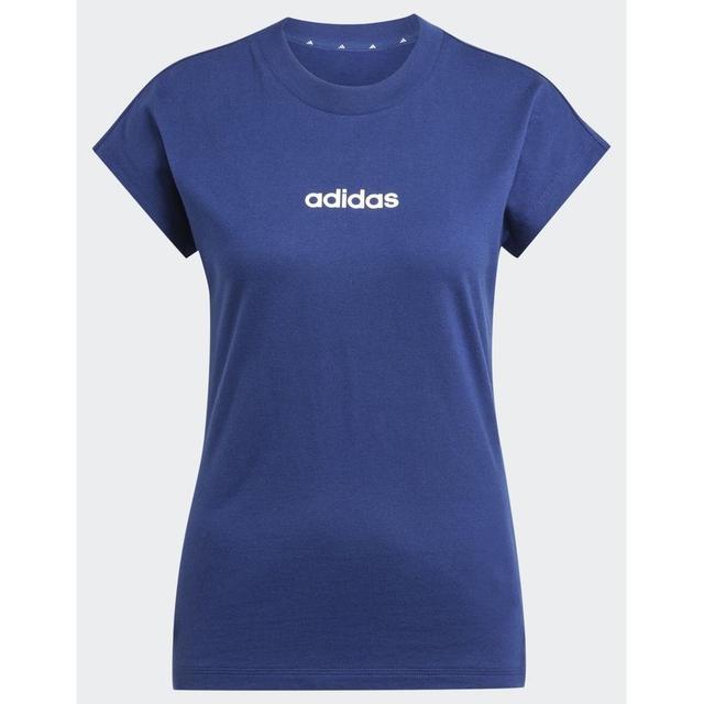 adidas Essentials Linear Katoenen T-shirt, maat XX-Large on Productcaster.